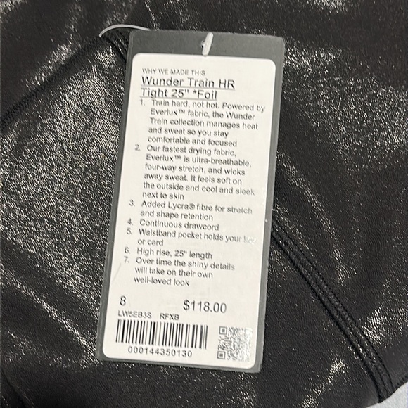 Wunder Train High-Rise Tight 25"
Foil - Picture 8 of 8